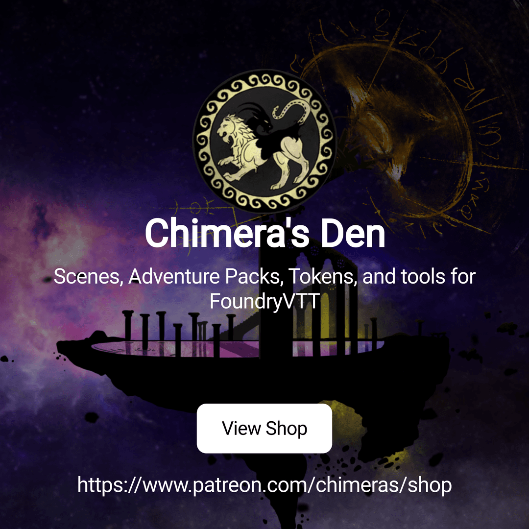 Chimera's Den Shop